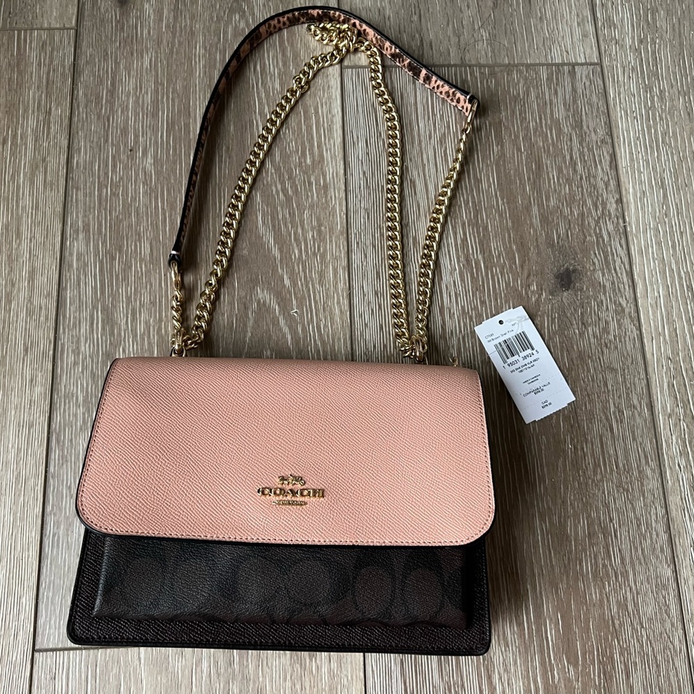 Coach 2308 Original Klare Crossbody in Colorblock Crossgrain Leather